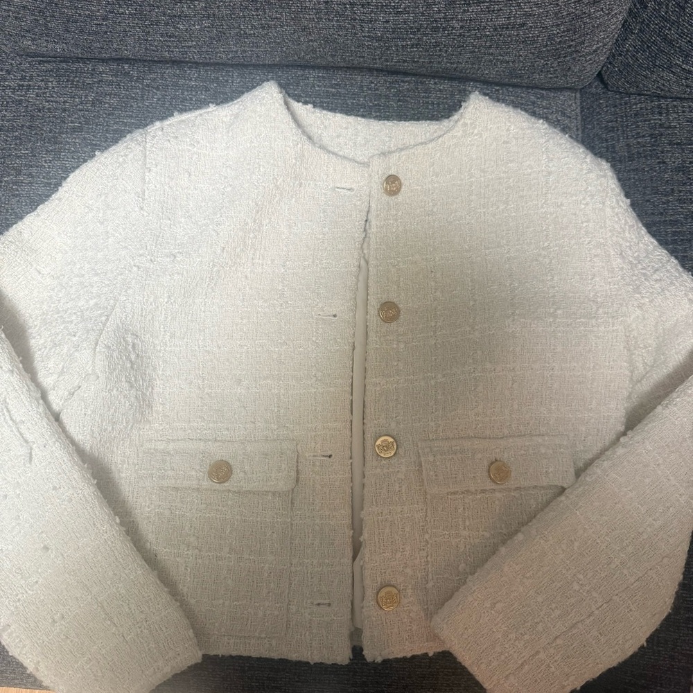 Abercrombie and fitch tweed jacket